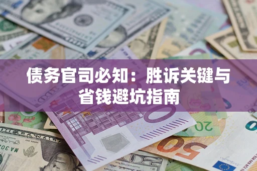 武汉债务官司必知：胜诉关键与省钱避坑指南